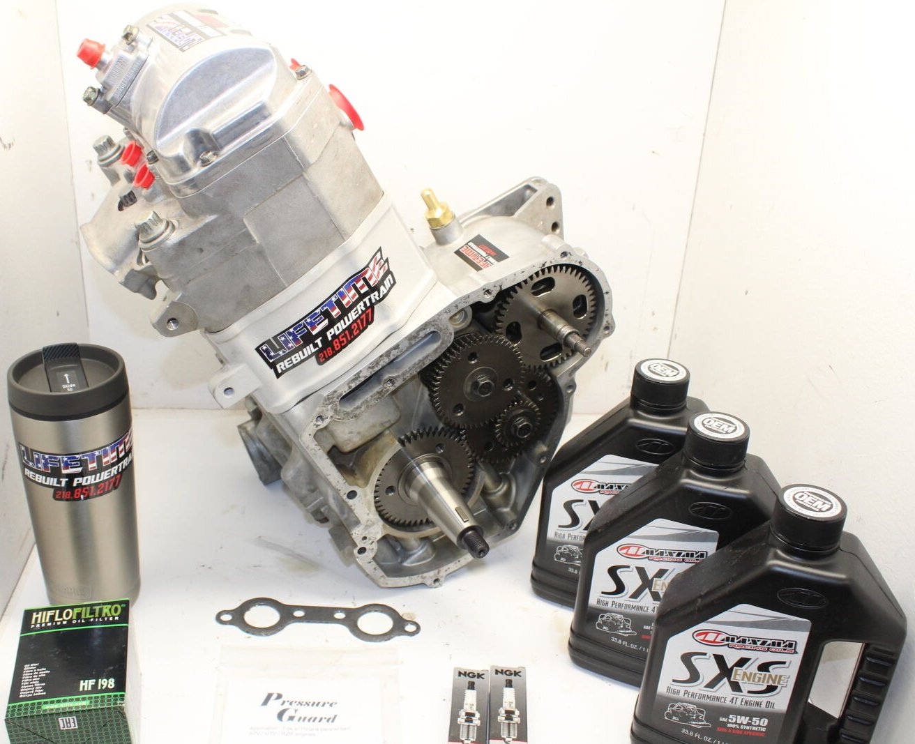 11-17 POLARIS RANGER 800 REBUILT ENGINE MOTOR ( UPDATED OIL PRESSURE PIN!)