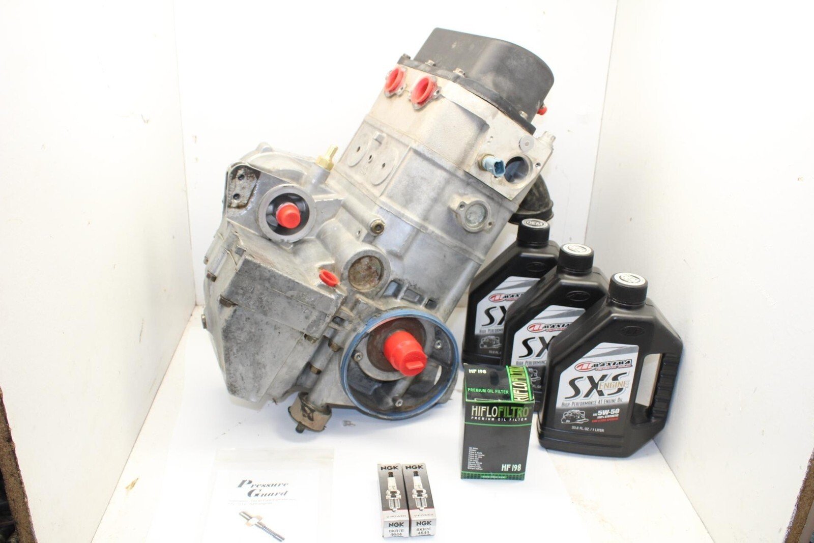 2005-09 Polaris Sportsman RGR 700 EFI USED ENGINE UPDATED OIL PRESSURE GAURD