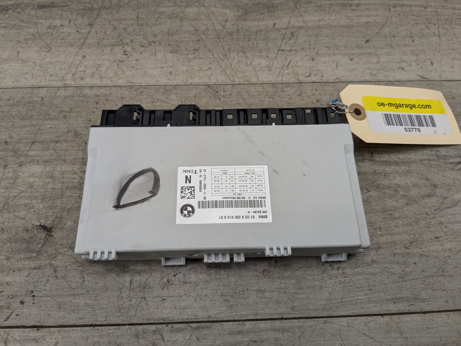 OEM BMW F06 F10 F23 F25 F30 F36 Front Left Right Power Heated Memory Seat module