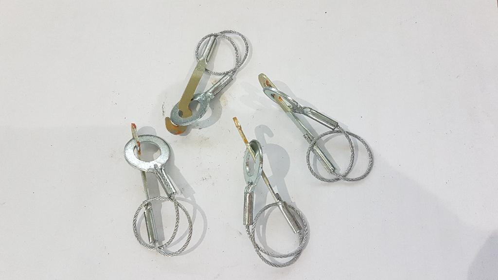 Brake Kit-adjuster cable set-Fr/Rr 9" drum 63-68