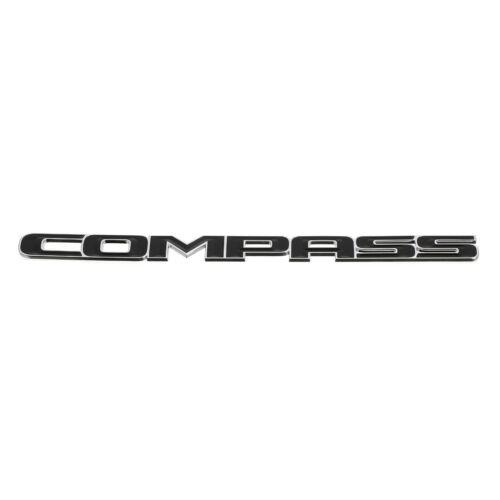 Decal Stickers - LF Dr "COMPASS" Black/Chrome