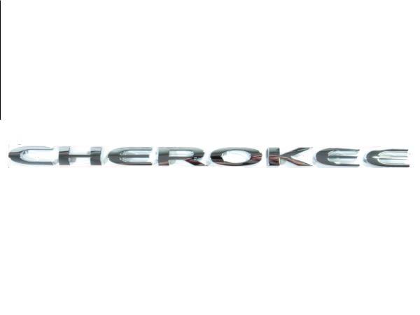 Decal Stickers"Cherokee" Chrome RF/LF Door