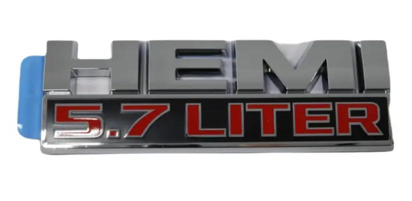 Decal Stickers "Hemi 5.7" Front Fender 2013-2024