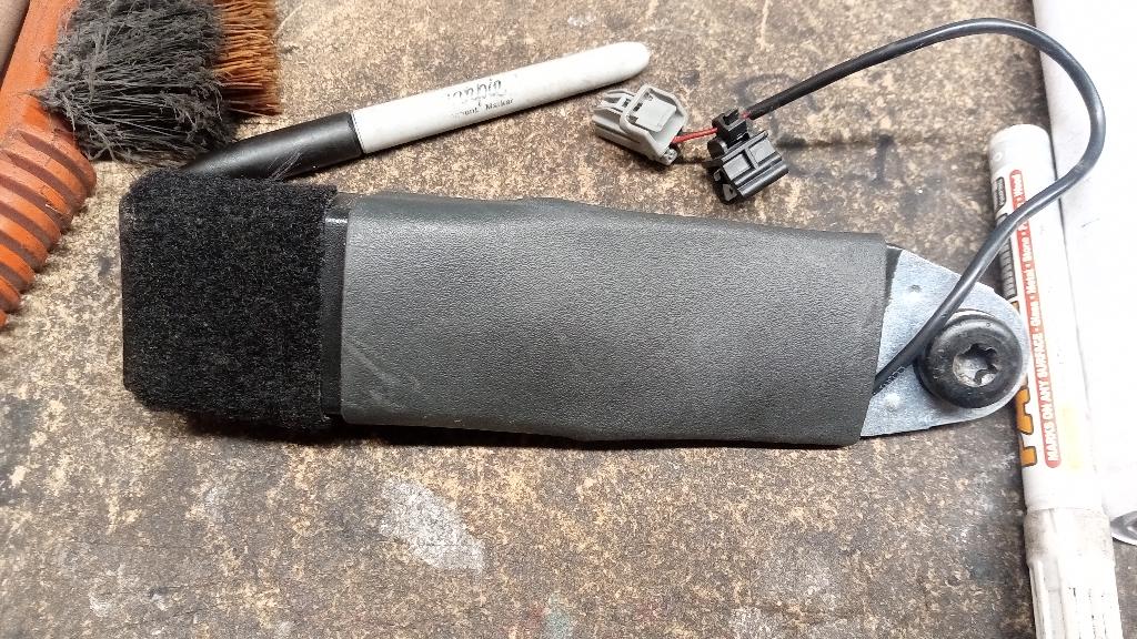 Left Front Seat Belt Stalk