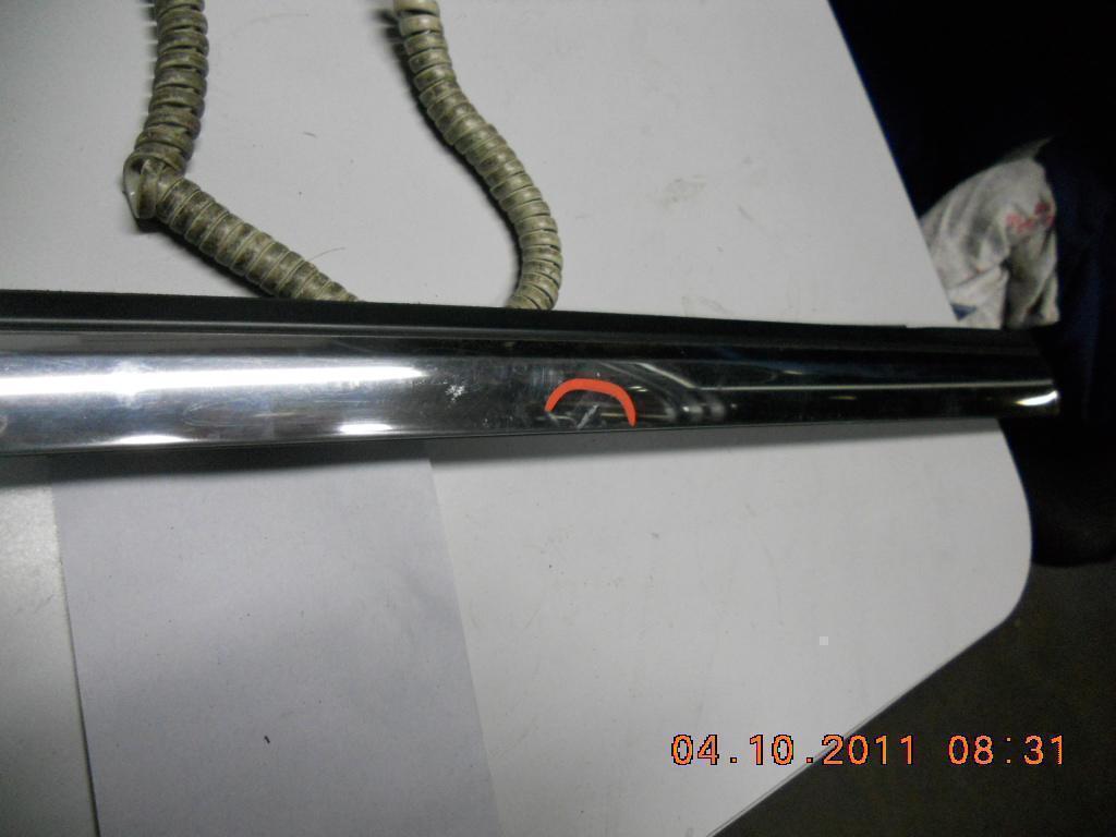 Right Rear Door Weather Strip Mould