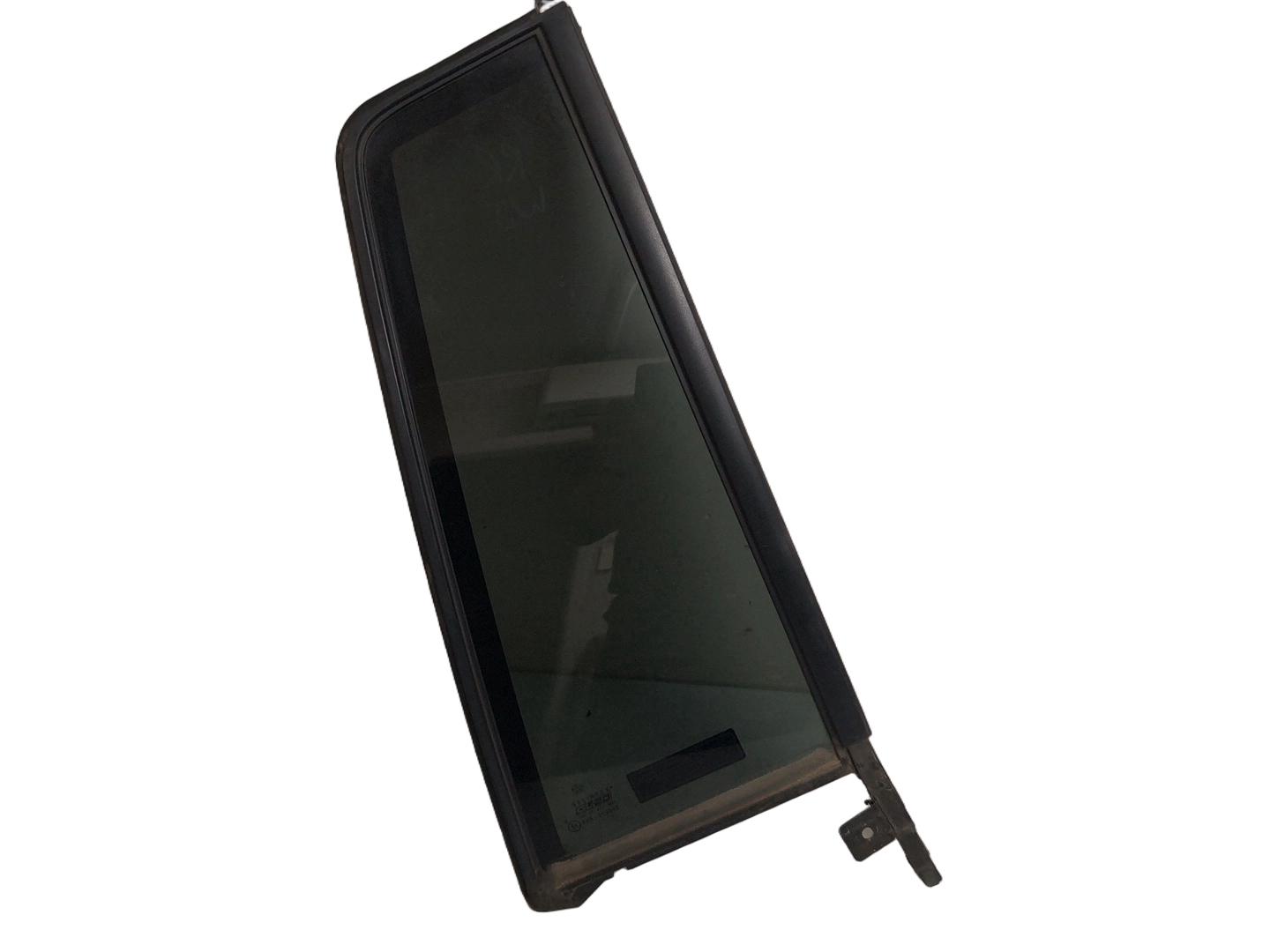 Right Rear Quarter Door Glass
