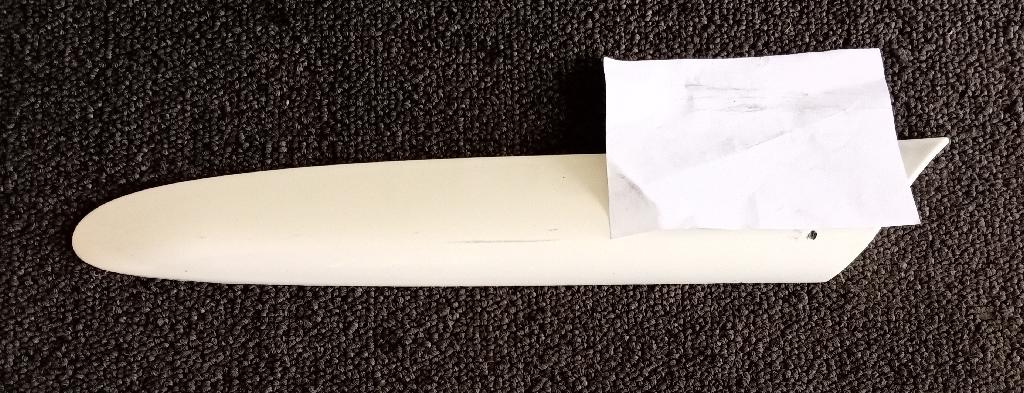 Left Rear Guard Moulding