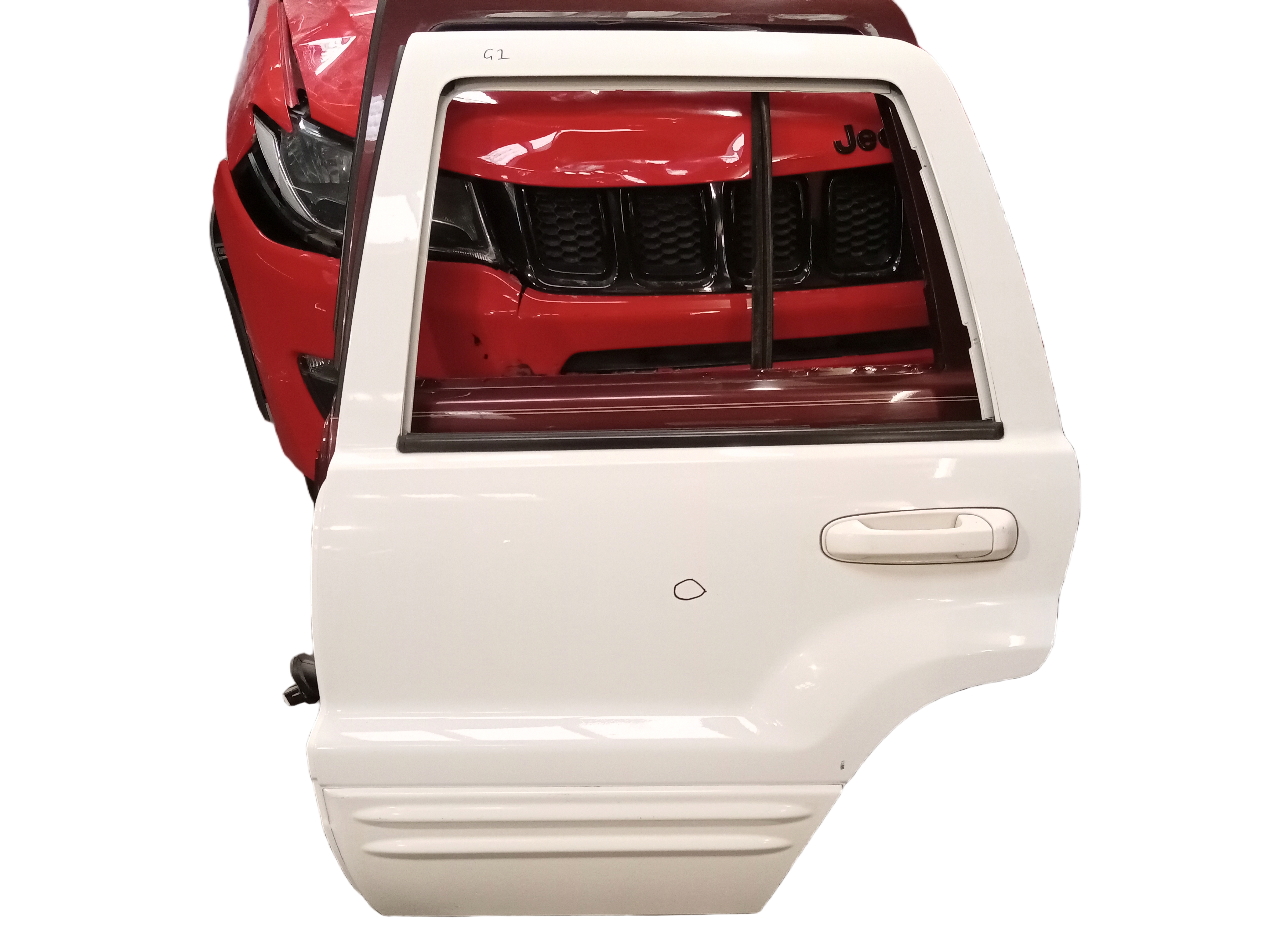 Left Rear Door Shell