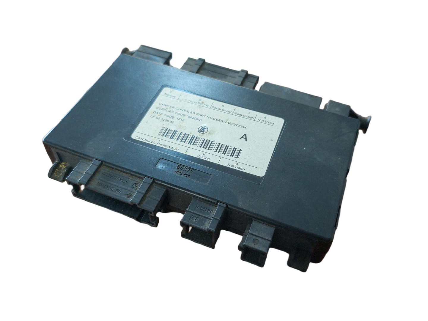 Seat Memory Control Module