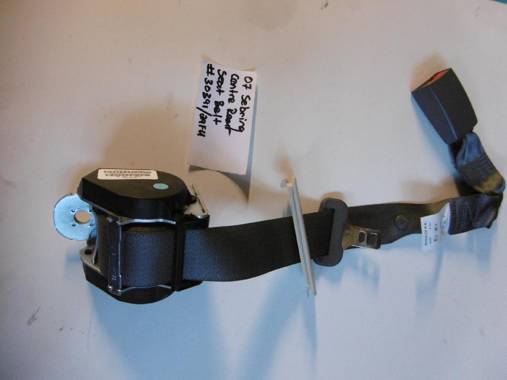 Rear Centre Seat Belt