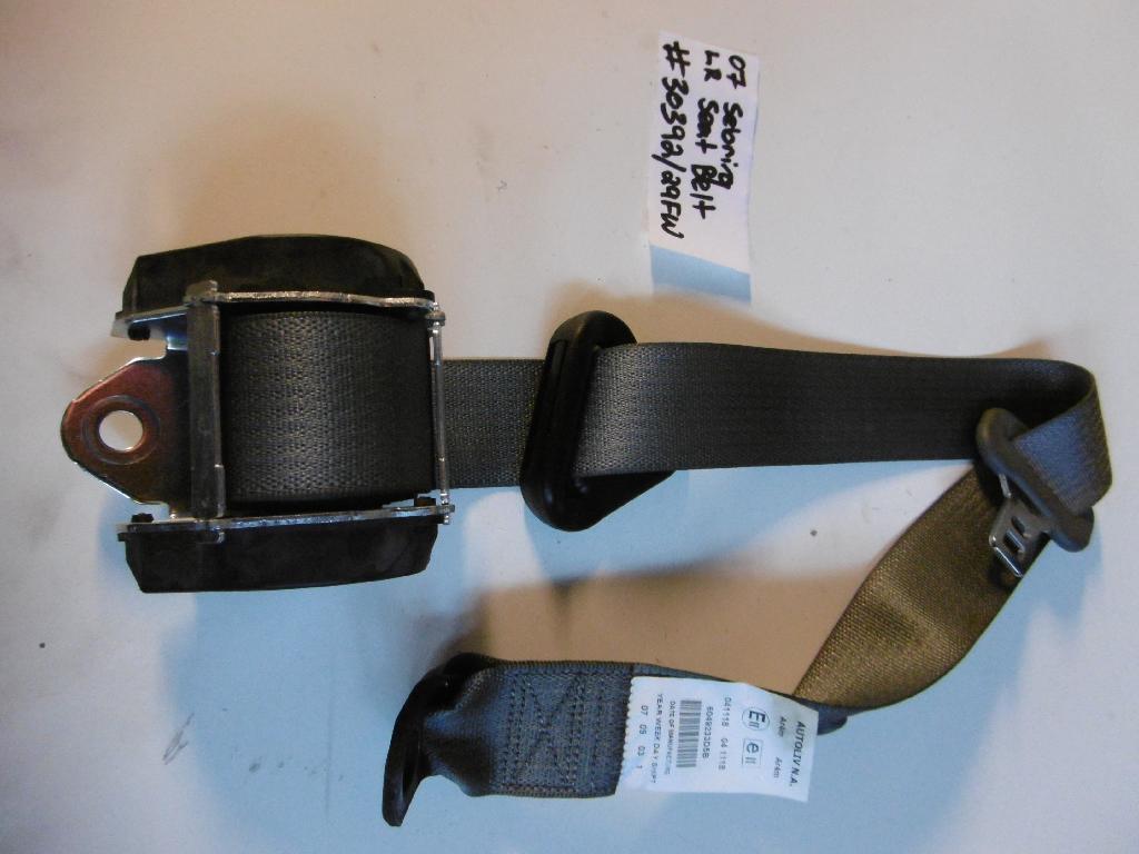 Left Rear Seat Belt