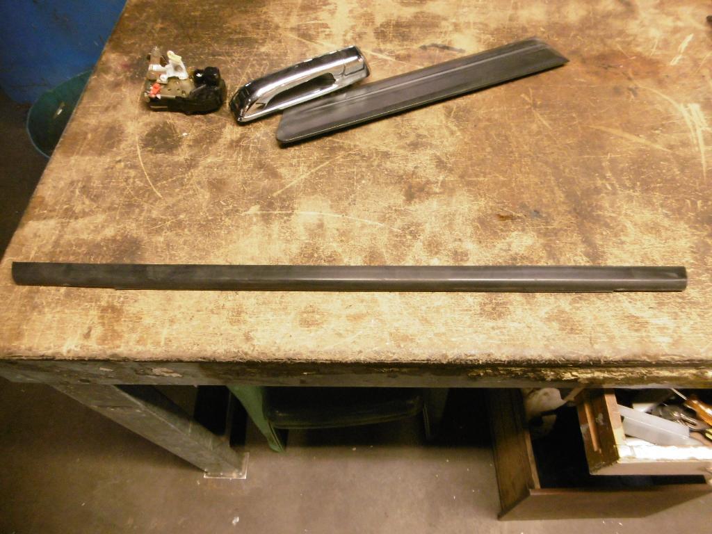 Left Rear Door Weather Strip Mould