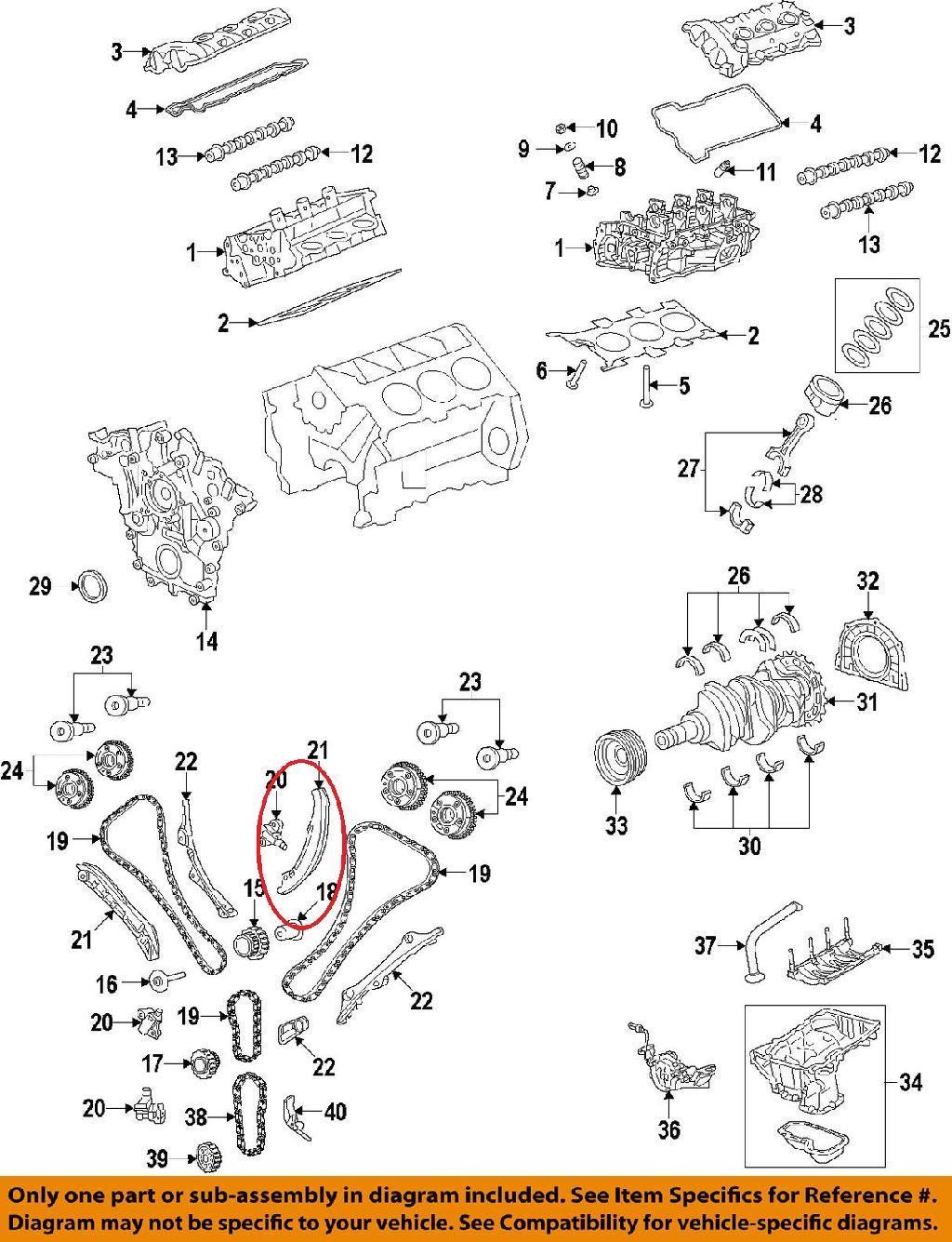 Timing Chain Guide 3.6