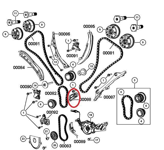 Timing Chain Guide 3.6