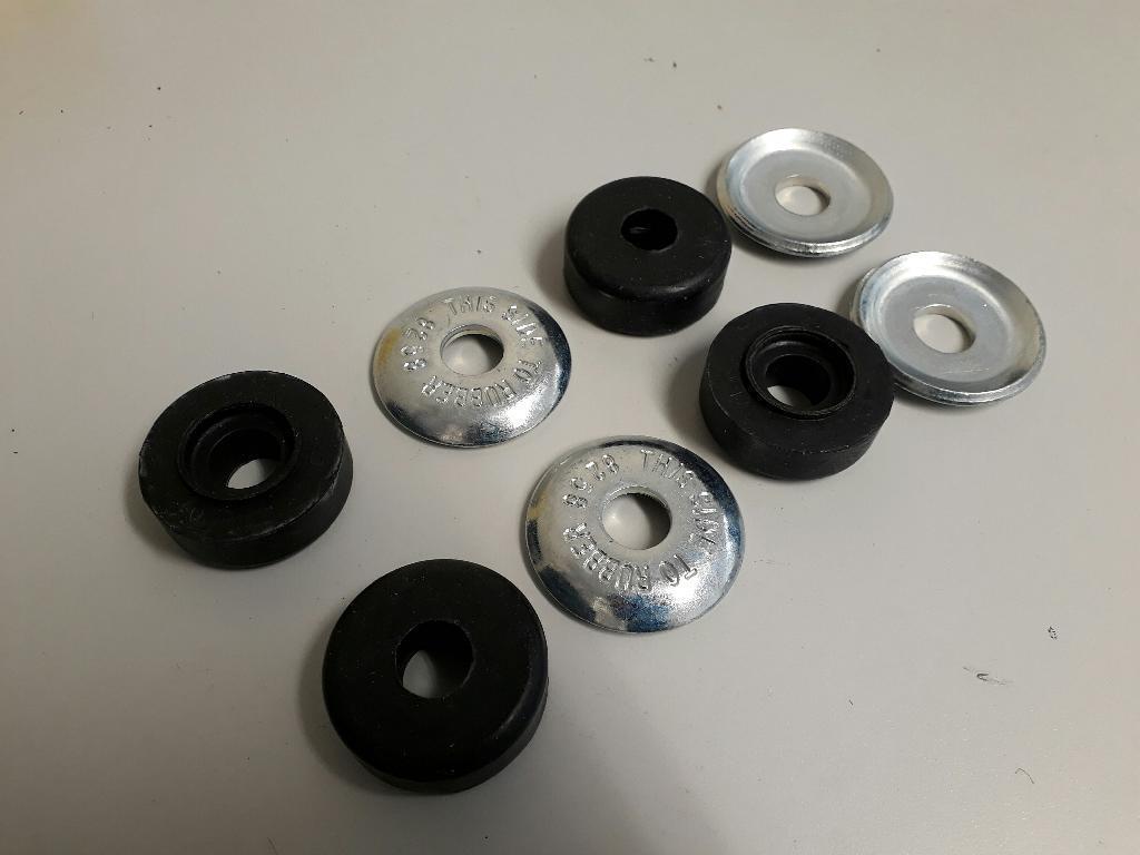 Radius Rod Arm bush kit h/duty-pr. 57-65