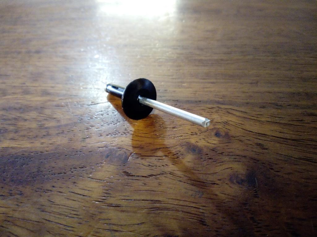 Rivet- Black Aluminium