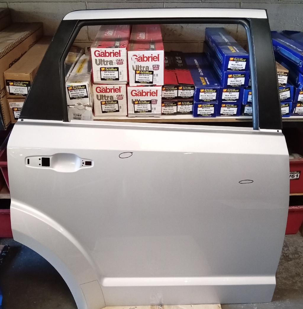 Right Rear Door Shell