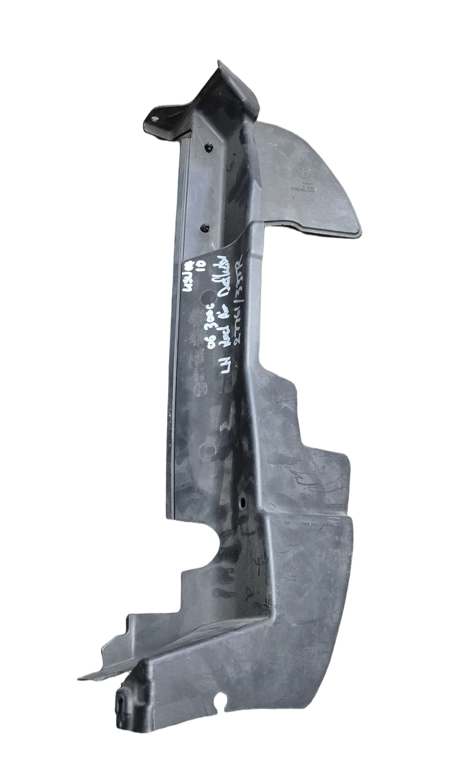 Left Front Radiator Air Deflector